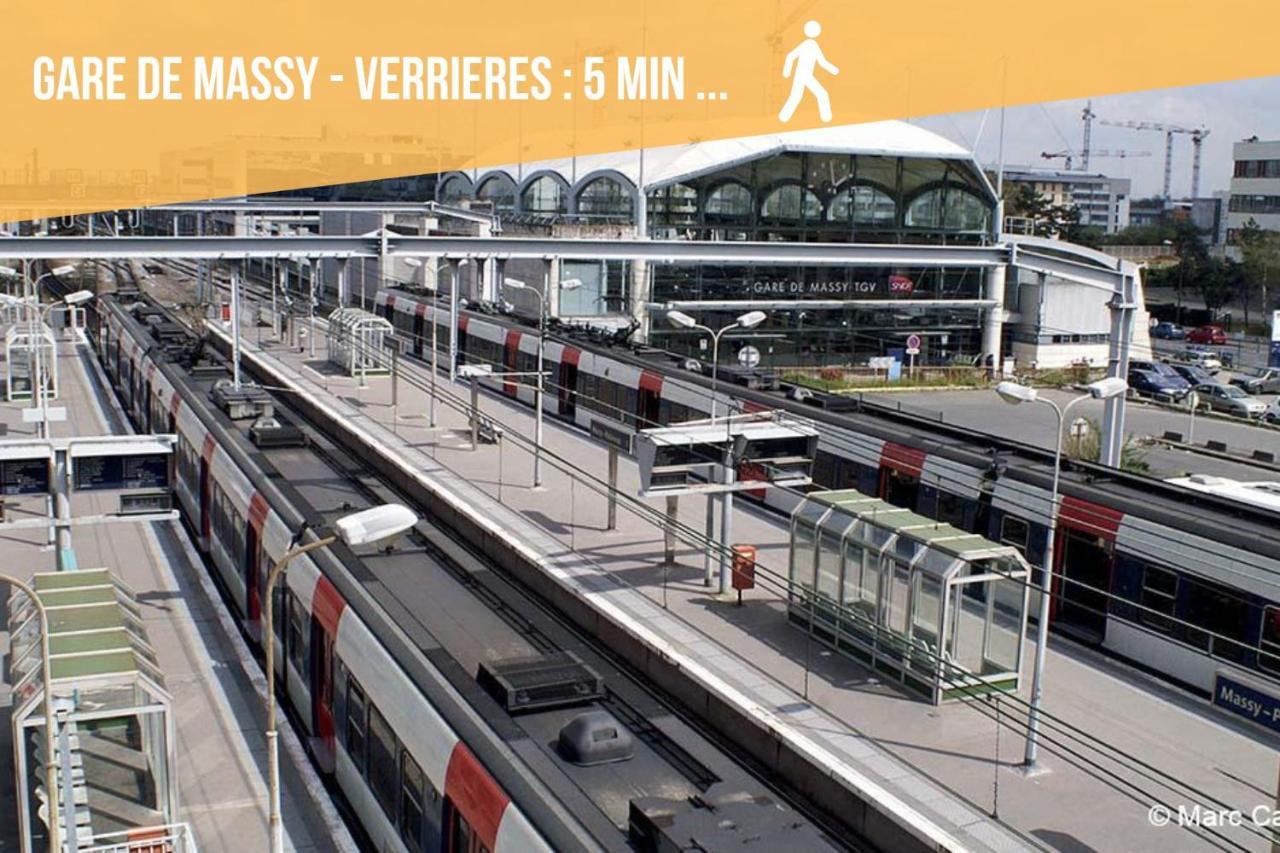 Cozy Appart'3 - Centre Ville & Proche Gare - Cozy Houses Massy  Exterior photo
